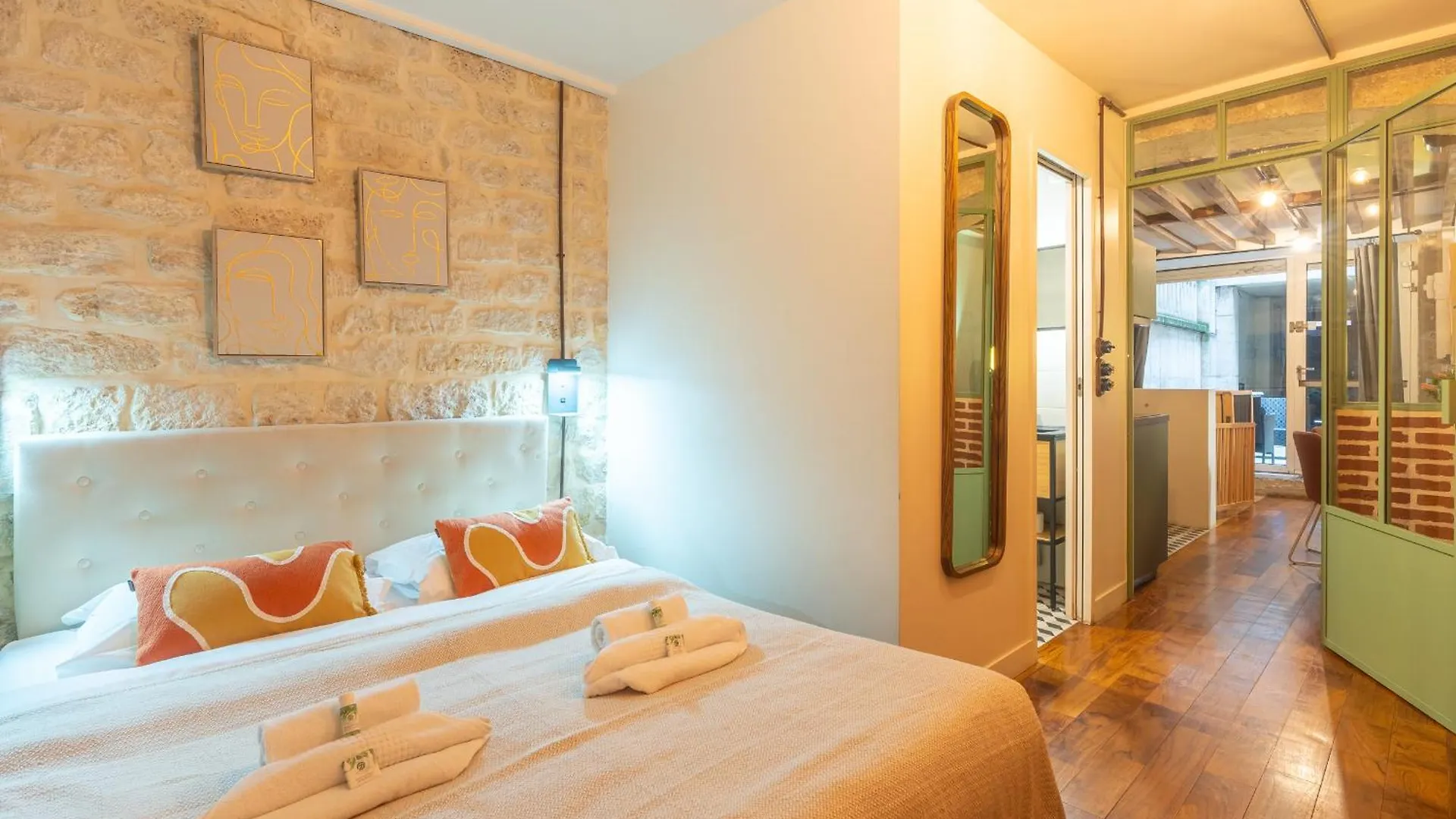 Nouveau - Industrial Appartement - 6P - Gym/Sauna Paryż Apartament